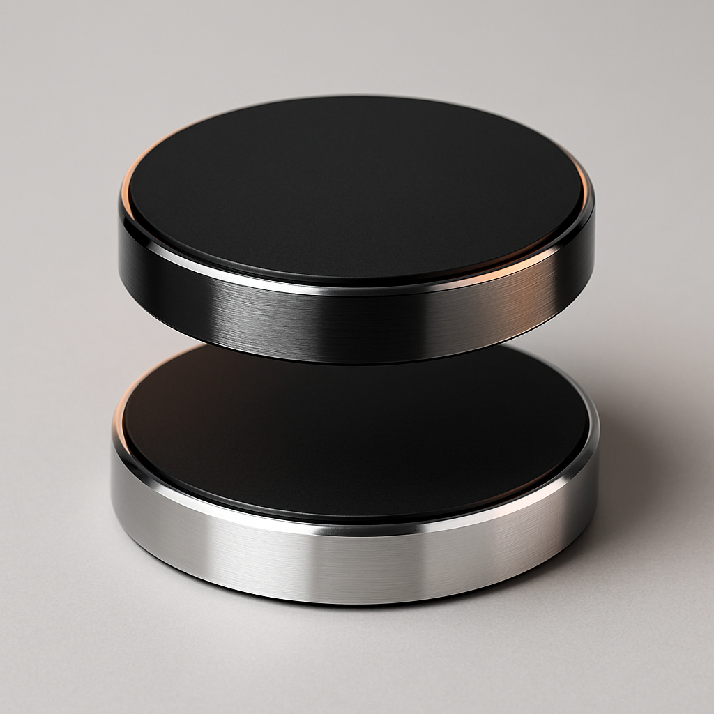 Magnetic Car Phone Mount - studio product photo in use