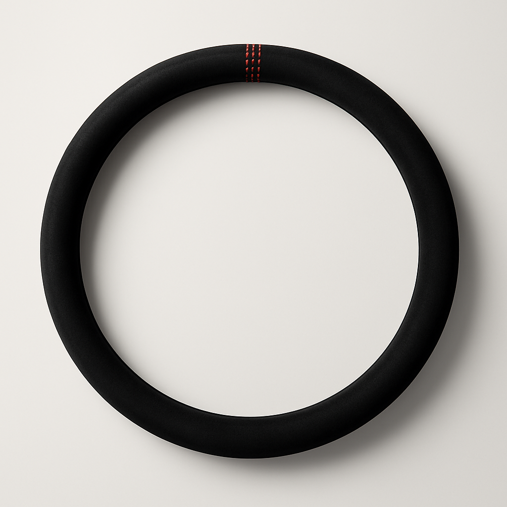Suede Steering Wheel Cover - color variant 1