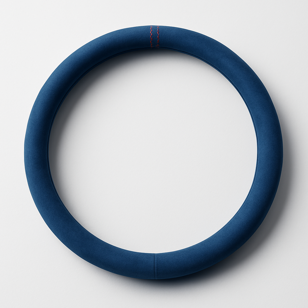 Suede Steering Wheel Cover - color variant 2