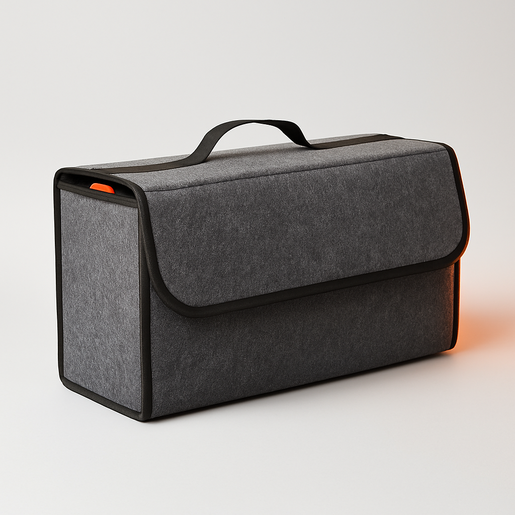 Car Trunk Organizer - studio product photo in use